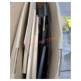 Double Queen Headboard Black