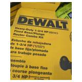 DeWalt Heavy Duty 1-3/4 HP Fixed Base Plunge