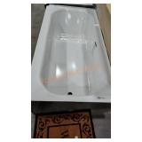 Bootz 60"Lx30-1/2Wx16-3/4"H soaking Bath Tub