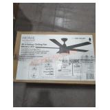 48" Indoor Ceiling Fan, Black