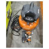 Ridgid 6 Gal. Pancake Compressor & 18 GA Brad