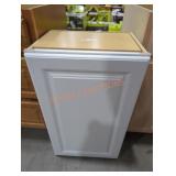 White Kitchen Wall Cabinet 30" x 18" x 13"