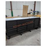 Husky 96" 24 drawer mobile workbench