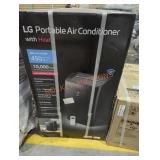 LG portable air conditioner with heat 10,000 btu