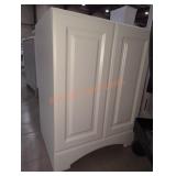 24"Wï¿½18"Dï¿½32"H White Bathroom Vanity Base