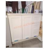 36"Wï¿½18.5"Dï¿½35.5"H White Bathroom Vanity