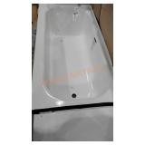 Bootz 60"Lx30-1/2Wx16-3/4"H soaking Bath Tub