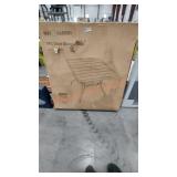 Nuu Garden 1PC Steel Dining Table