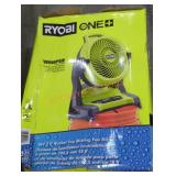 Ryobi 18V 7.5" Bucket Top Misting Fan