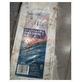 2 5" x 5" fence corner posts