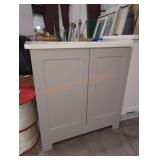 30"Wï¿½18.5"Dï¿½33"H Gray Bathroom Vanity