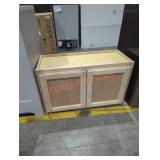 30" x 13" x 18" unfinished wall cabinet