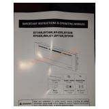 Flame 60" Automatic Temperature Electric Fireplace