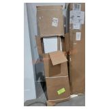 White Shelving Unit unknown Dimensions