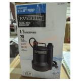 Everbilt portable water removal pump