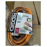 1 Ridgid 50 ft extension cord