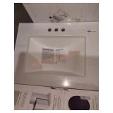 24.5" x 18.5" Bathroom Sink