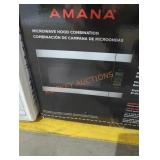 Amana 1.6 cu ft microwave hood combo
