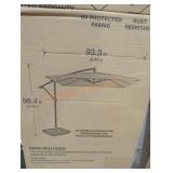 Stylewell 8ft square offset umbrella