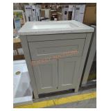24" x 18.5" x 35" bathroom sink vanity