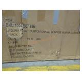 Laguna point custom chaise lounge w bare cushion