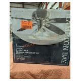Hampton Bay 3 Led ceiling fan light kit