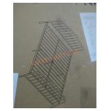 Metal gold colored frame bed queen size