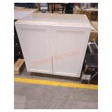 33" x 21" x 34.5" Bathroom Vanity, No Top