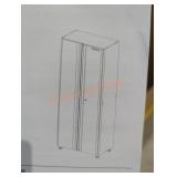 Husky black 30" storage cabinet