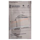 Hampton Bay 8ft Sq. Offset Umbrella