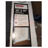 Delta Classic 500 36" x 36" White Shower Base