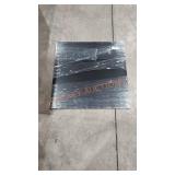 Black Glass Shelves (2)  24"x24"