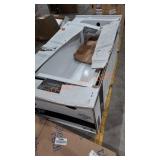 Delta White 60" x 32" Bathtub