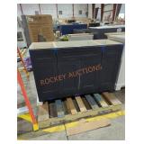 48" x 19" x 32" blue vanity base