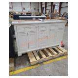 Home Decorators Doveton 60" bathroom vanity