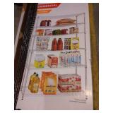 HDX 6 Shelf Storage Unit, 48" x 18" x 72"