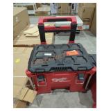 Milwaukee packout pull behind tool box