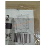 White Verona white shaker 36" x 42" x 12"