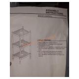 Garden Rep 3 Shelf Rack in Black