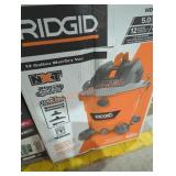 Ridgid 12 gallon wet/dry Vacuum