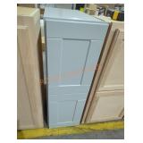 36" x 25" x 12" gray wall cabinet