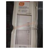 American Standard 60"W x 72"H Barn Shower Door