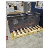 72" Dark Charcoal Double Vanity (Has Damage)