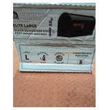 Architectural mail boxes elite large black