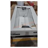 Delta White 60" Bathtub