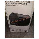 Stanley Galvanized Steel Post Mount Mailbox