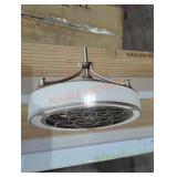 Home Decorators Windara 22" led drum ceiling fan