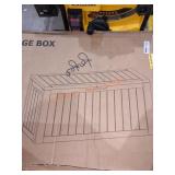 vbal 100 gal. Waterproof Resin Outdoor Deck Box