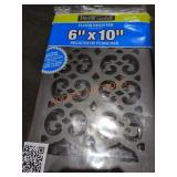 Decor Grates, Floor Register 6"x 10"
