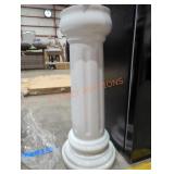 Bathroom sink base approximately 27 inches high